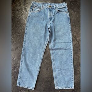 Carhartt Men's Relaxed Fit Blue Jeans